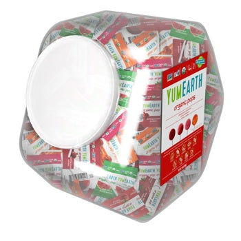 YumEarth Organic Lollipops Assorted Flavors 30oz Bin 1ct