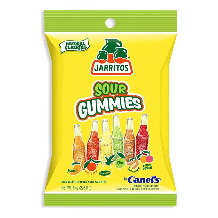 Jarritos Sour Gummies 8oz 12ct (Mexico)