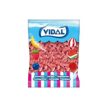 Vidal Bulk Sour Strawberry Pencil Bites 2.2 lbs 1ct