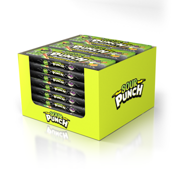 Sour Punch FrankenStraws Tray 3.2oz 24ct