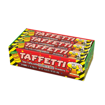 Toxic Waste Taffetti Strawberry .7oz 24ct