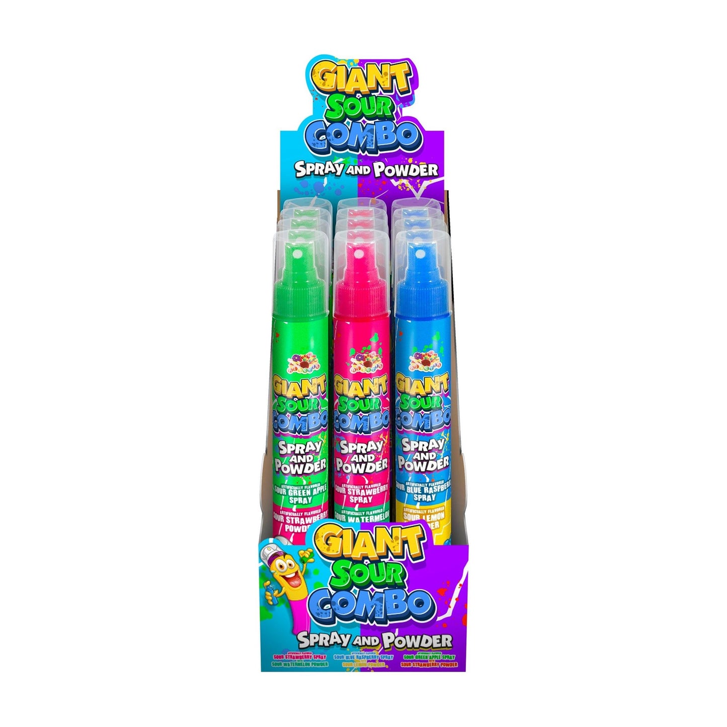 Alberts Giant Sour Combo 2.82oz 12ct
