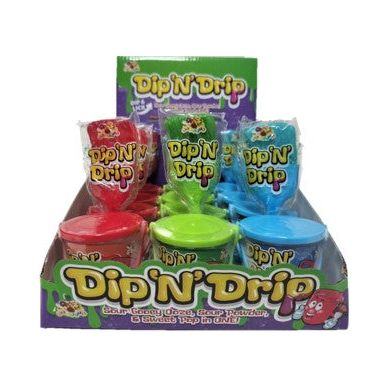 Alberts Dip 'N' Drip Lollipop 12ct