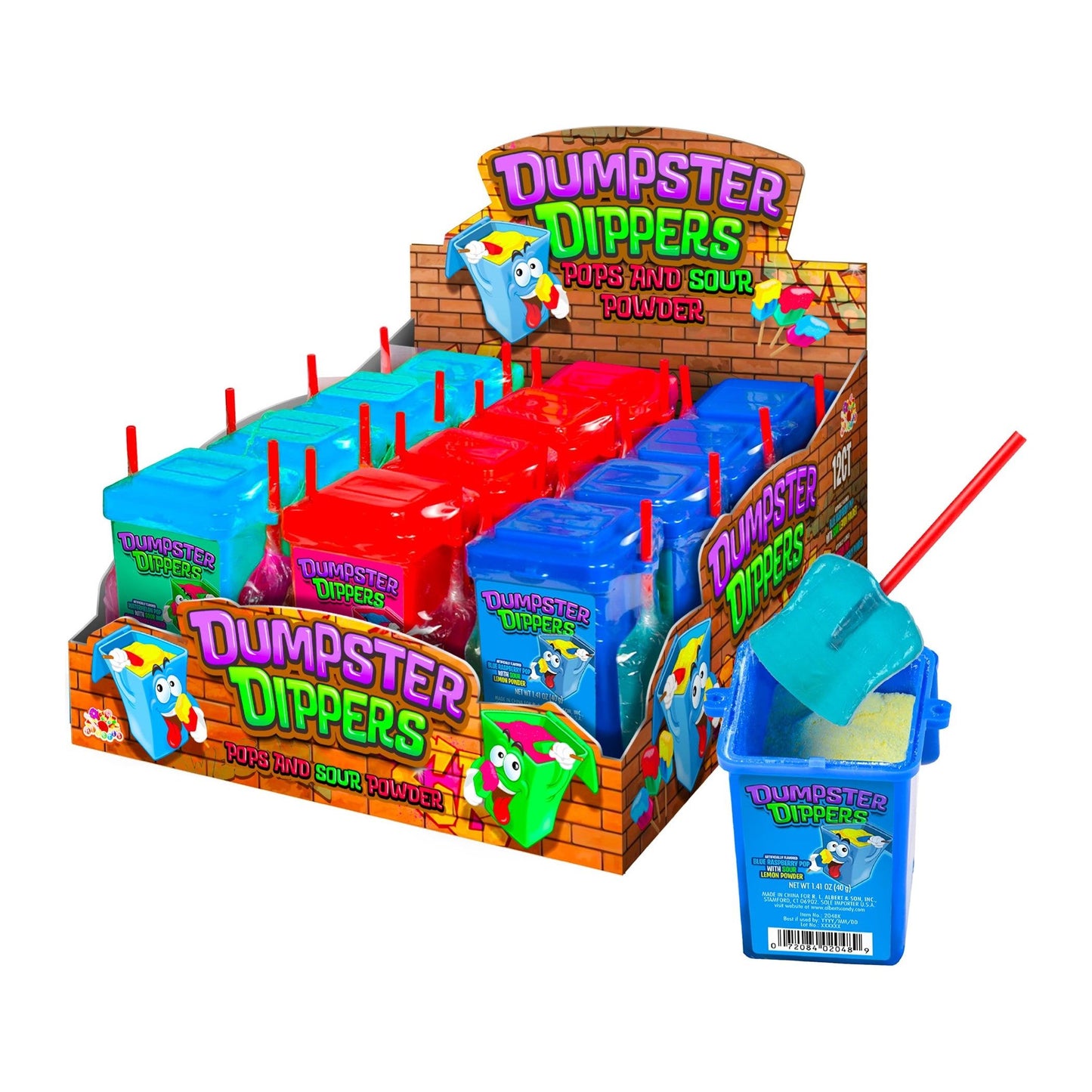 Alberts Dumpster Dippers 1.41oz 12ct