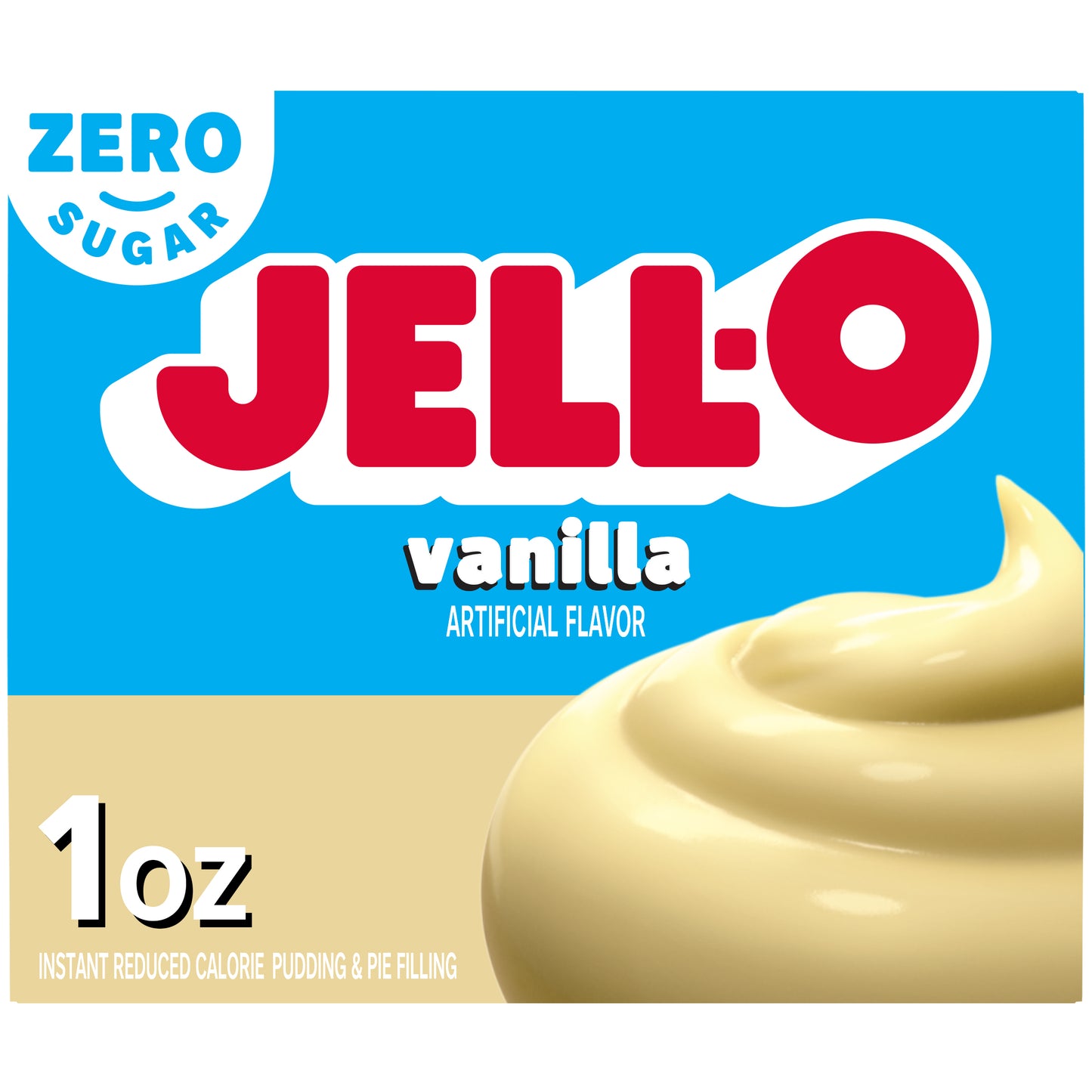 Kraft Jell-O Instant Pudding Sugar Free Vanilla 1oz 24ct
