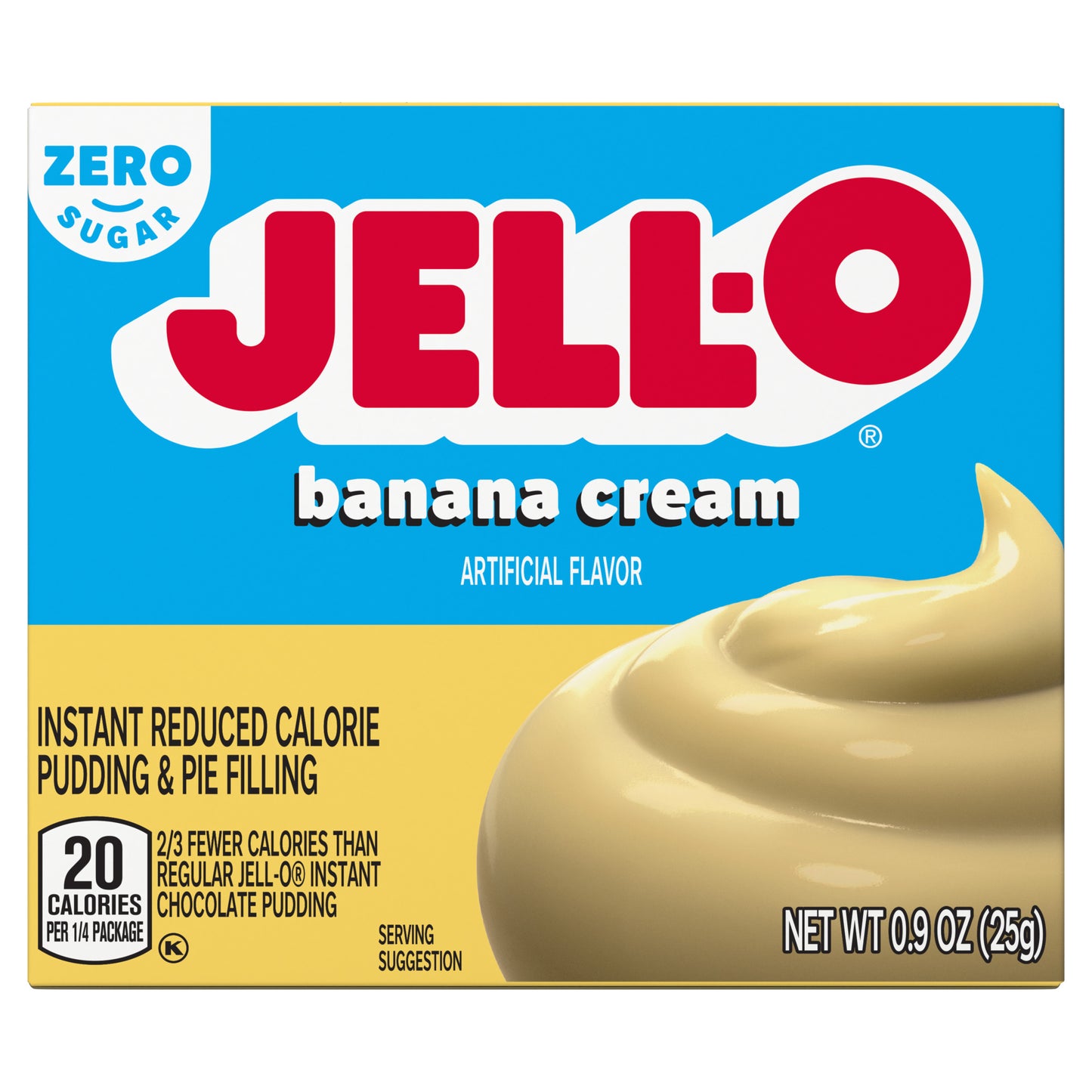 Kraft Jell-O Instant Sugar Free Banana 1oz 24ct