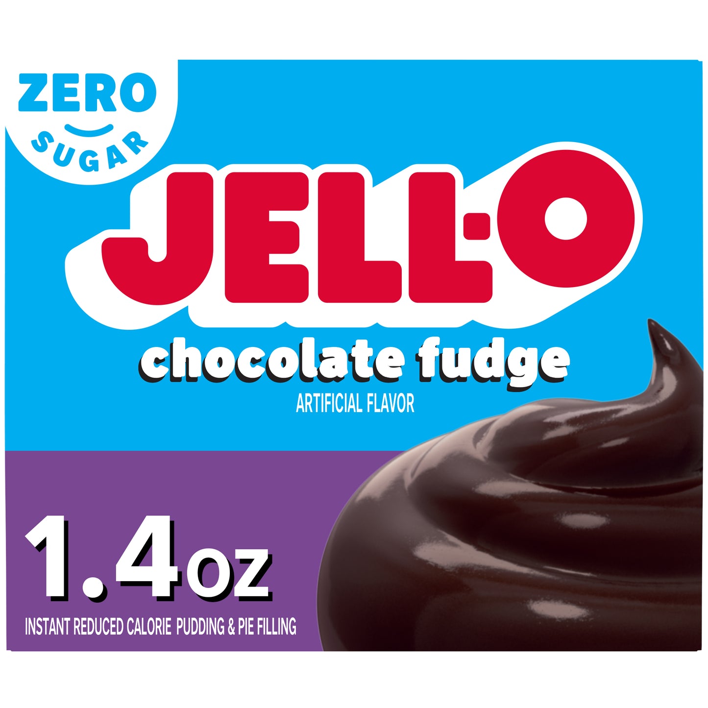 Kraft Jell-O Instant Sugar Free Chocolate Fudge 1.4 oz 24ct