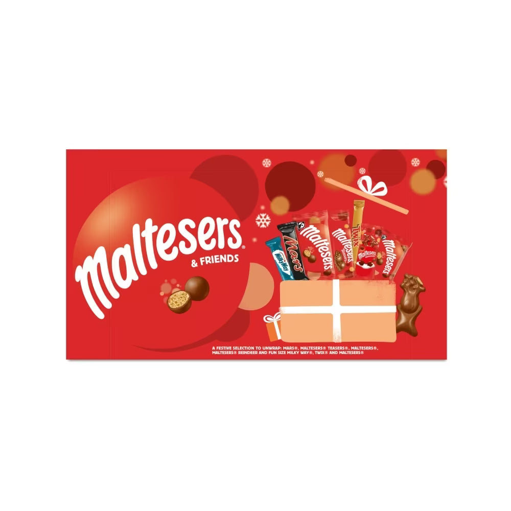 Maltesers and Friends Chocolate Large Christmas Selection Box 207g 9ct (UK)