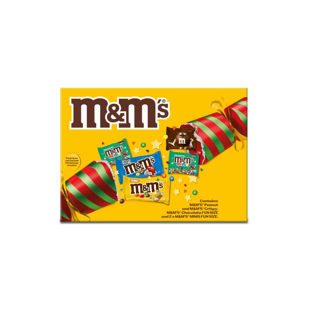 M&M's and Friends Medium Christmas Chocolate Selection Box 137g 9ct (UK)