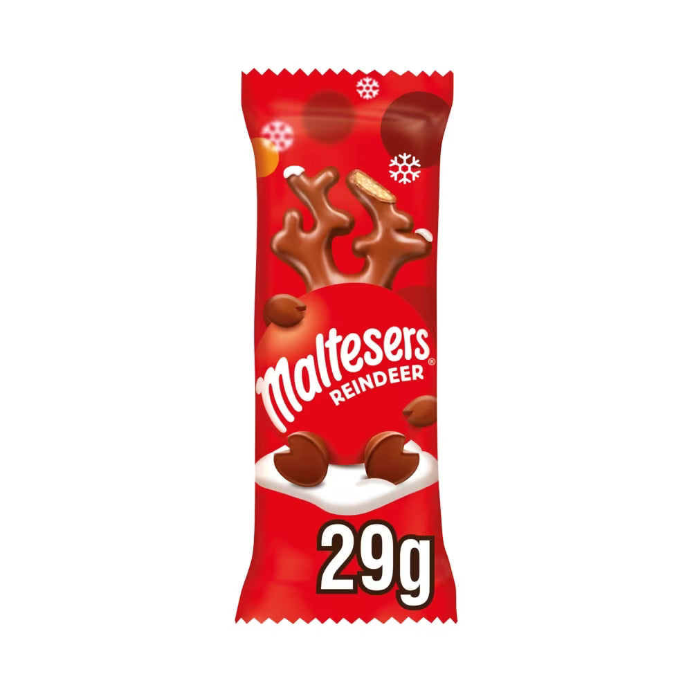 Maltesers Reindeer Chocolate Christmas Treat 29g 32ct (UK)