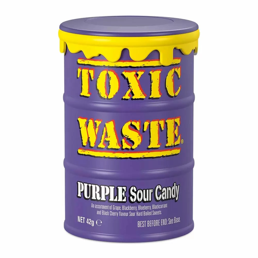 Toxic Waste Purple Drum 42g 12ct (UK)