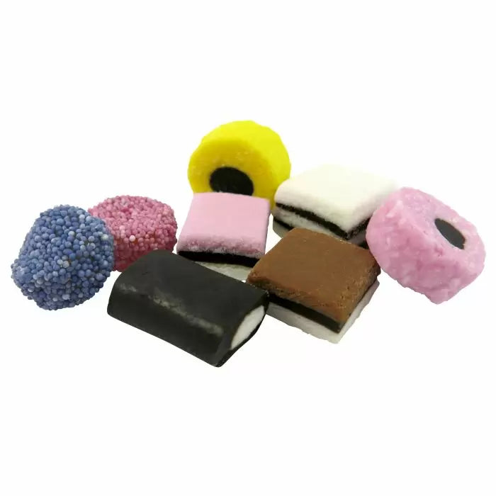 Taveners Licorice Allsorts Bulk 3kg (UK)