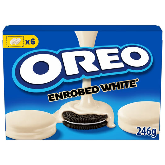 Oreo 6 White Enrobed Box 246g 10ct (UK)