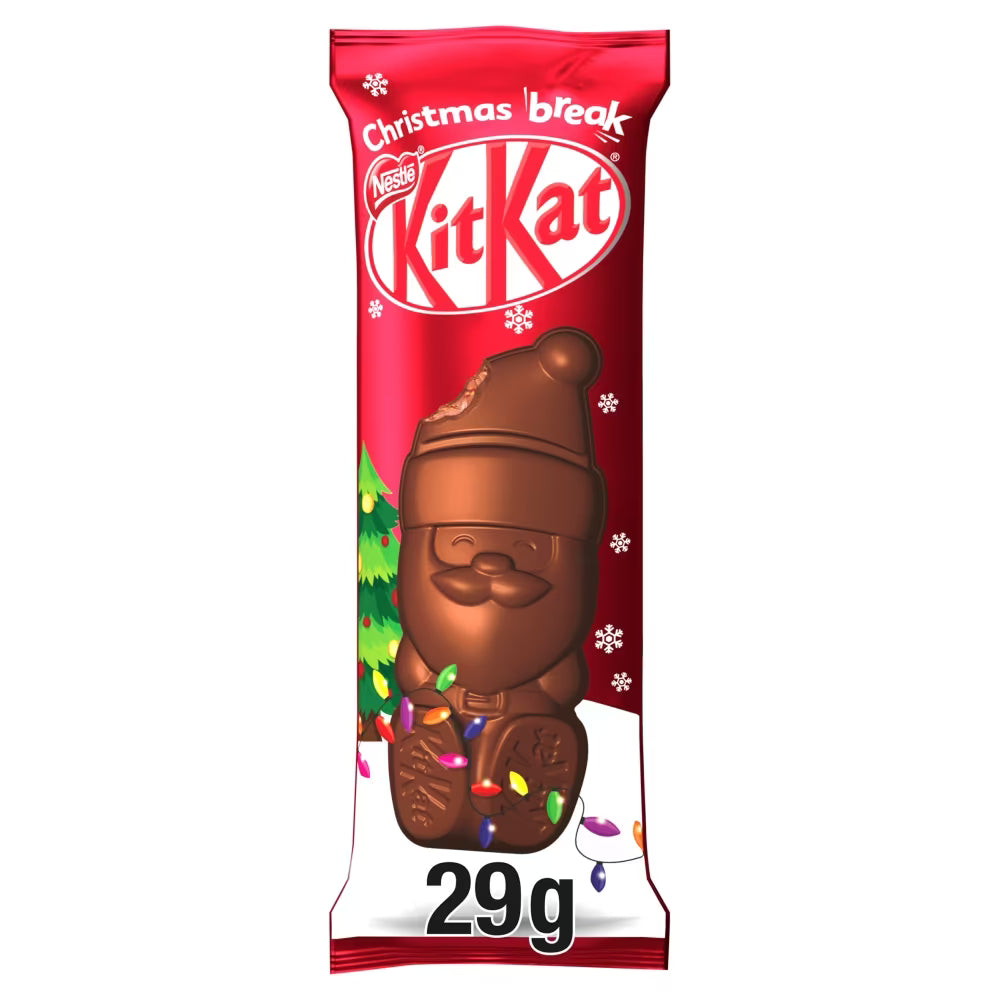 Kit Kat Santa Milk Chocolate Christmas Figure 29g 30ct (UK)
