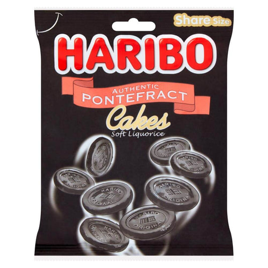 Haribo Pontefract Cakes 160g 12ct (UK)
