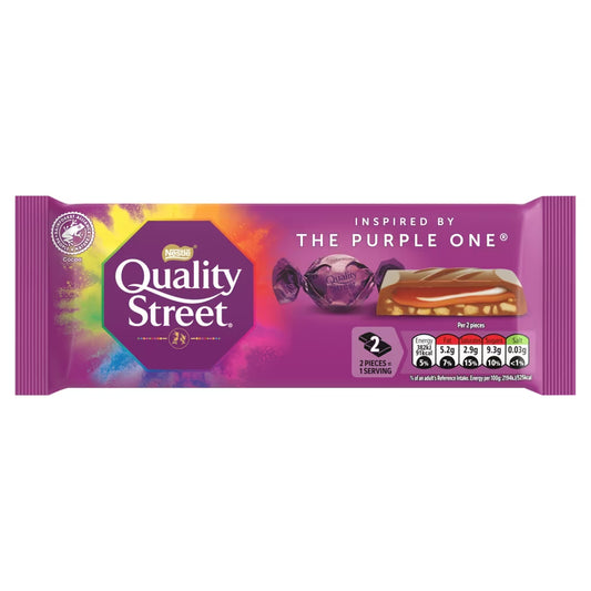 Quality Street The Purple One Chocolate Sharing Bar 87g 17ct (UK)