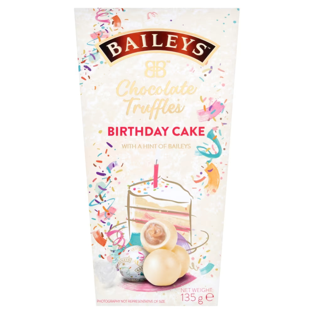 Baileys Chocolate Truffles Birthday Cake 135g 8ct (UK)