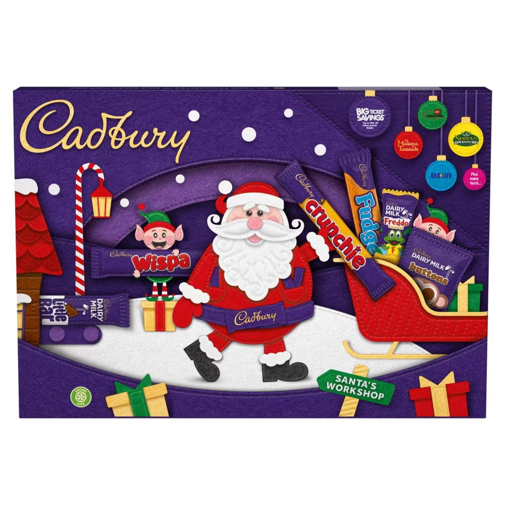 Cadbury Chocolate Selection Box 125g 10ct (UK)