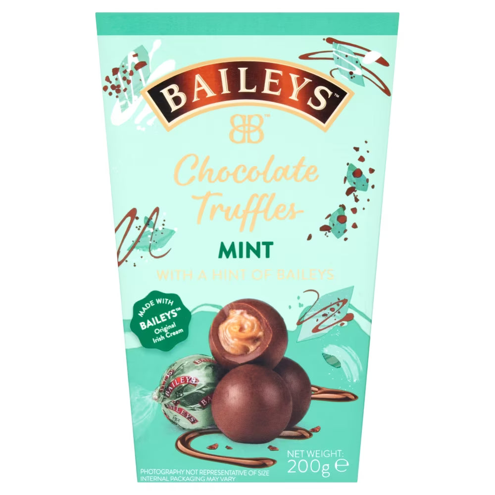 Baileys Chocolate Truffles Mint Box 200g 6ct (UK)