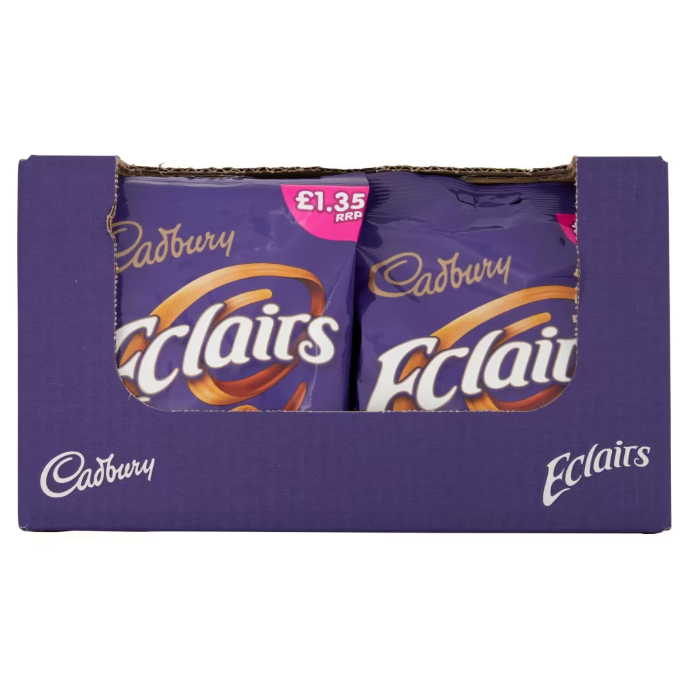 Cadbury Eclairs Chocolate Bag 130g 12ct (UK)