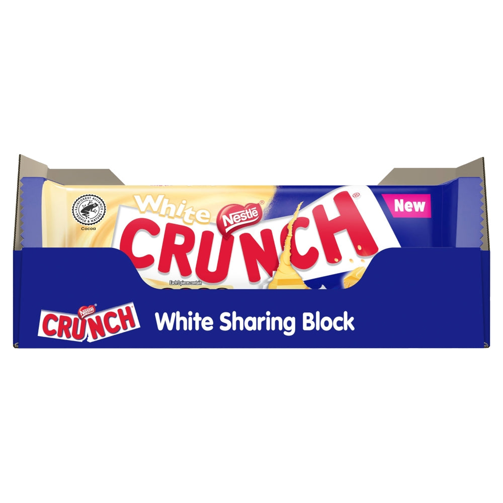 Crunch White Chocolate Sharing Bar 100g 20ct (UK)
