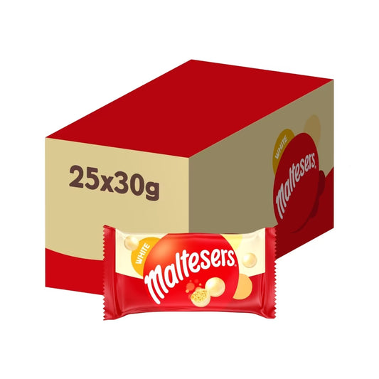 Maltesers White Chocolate & Honeycomb Bag 30g 25ct (UK)