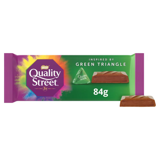 Quality Street Green Triangle Chocolate Sharing Bar 84g 18ct (UK)
