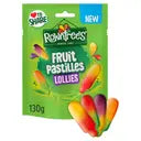 Rowntree's Lollies Fruit Pastilles Sweets Bag 130g 9ct (UK)