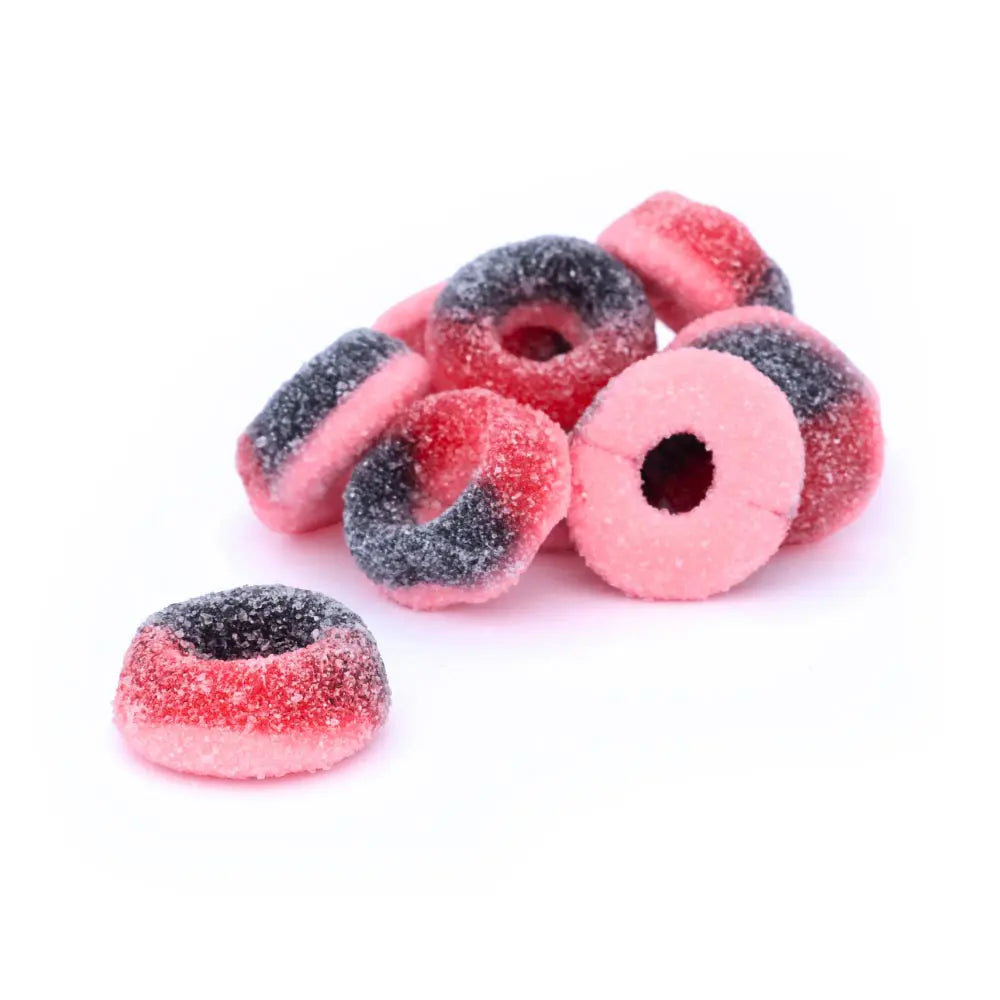 Park Lane Sour Blackcurrant Rings Bag 2kg 1ct