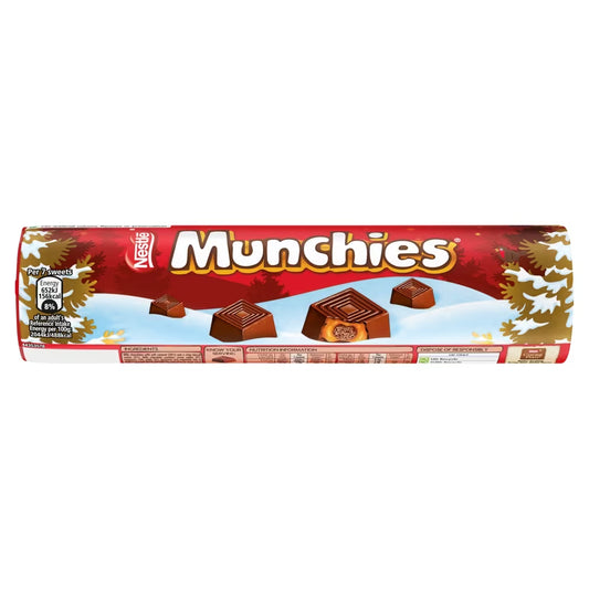 Munchies Milk Chocolate & Caramel Giant Tube 80g 15ct (UK)