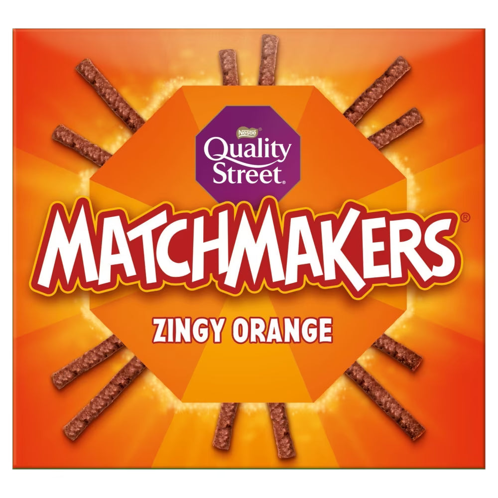 Quality Street Matchmakers Zingy Orange Chocolates 120g 10ct (UK)