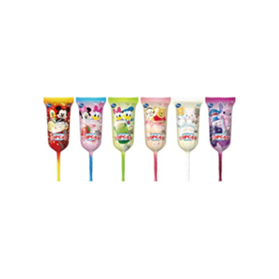 Glico Pop Can Disney Soda Lollipops 10.5g 30ct (Japan)