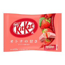 Kit Kat Otona No Amasa Strawberry Chocolate 124g 12ct (Japan)