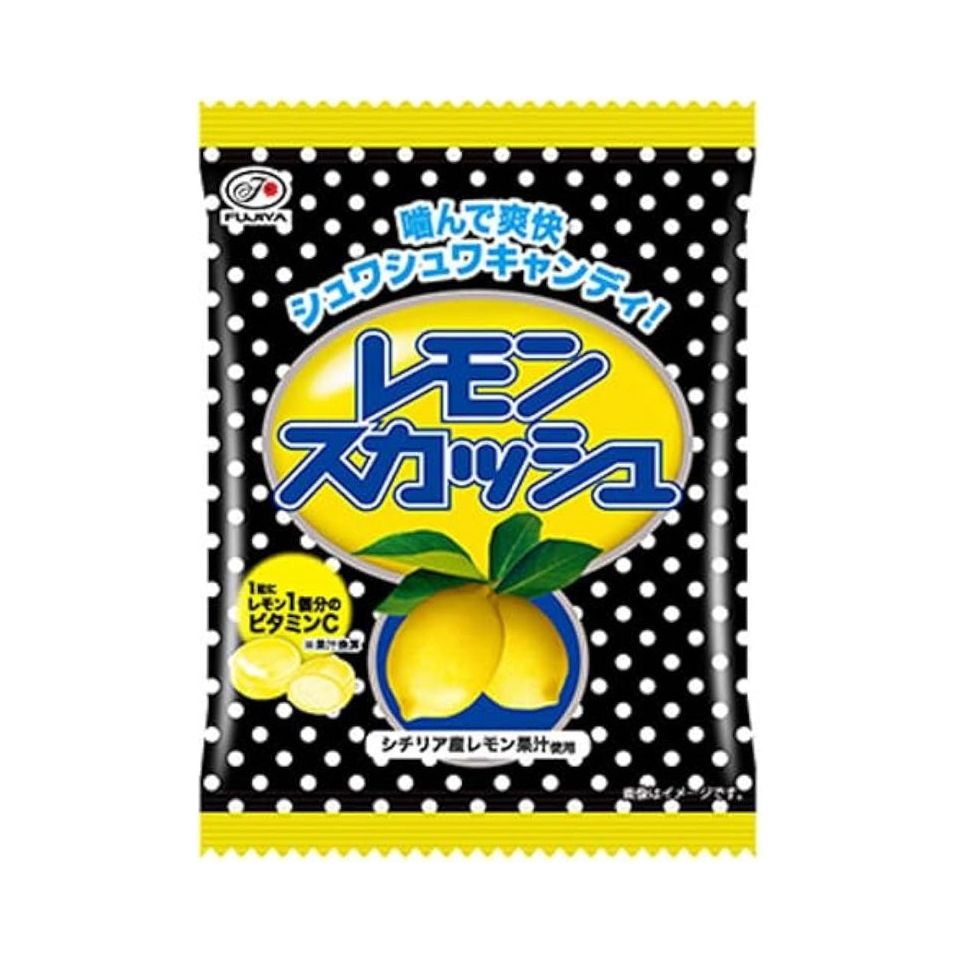 Fujiya Lemon Squash Candy Bag 51g 10ct (Japan)