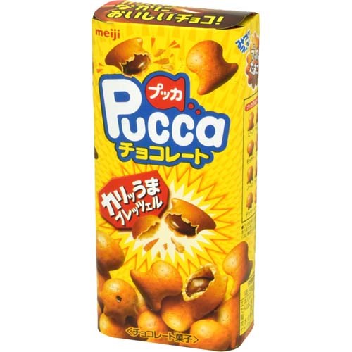 Pucca Chocolate Snack 39g 10ct (Japan)