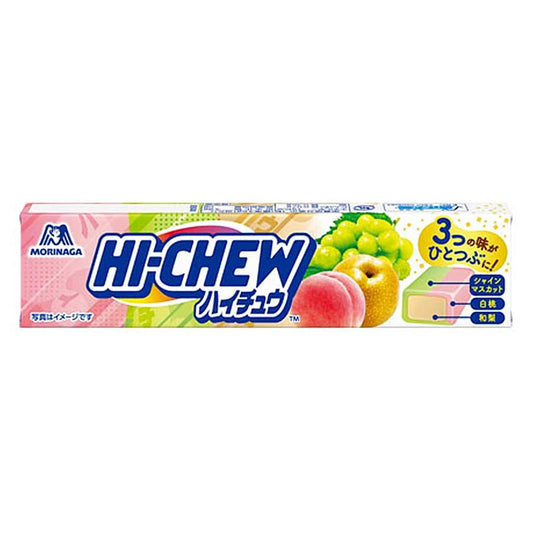 Hi Chew Soft Candy Popular Flavor Mix 55g 12ct (Japan)