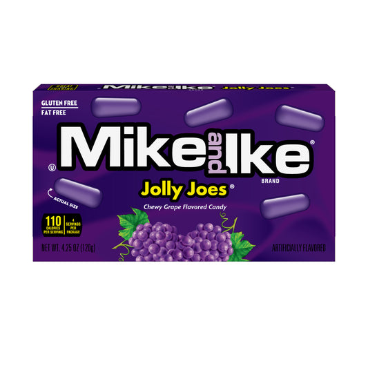 Mike & Ike Theater Box Jolly Joes 4.25oz 12ct