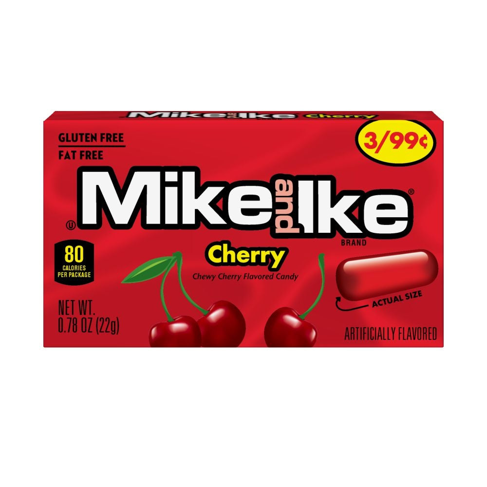 Mike & Ike Cherry .78oz 24ct