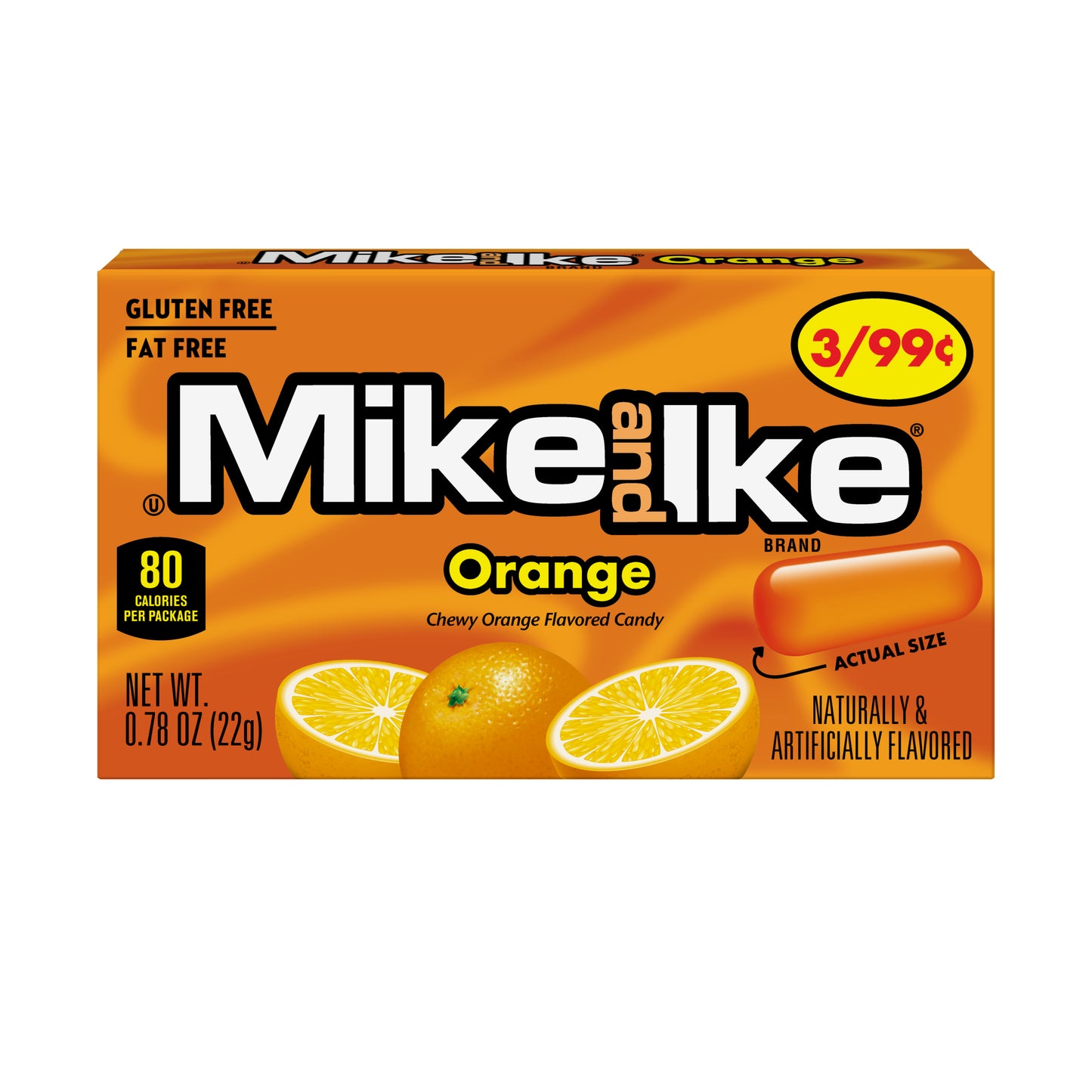 Mike & Ike Orange .78oz 24ct