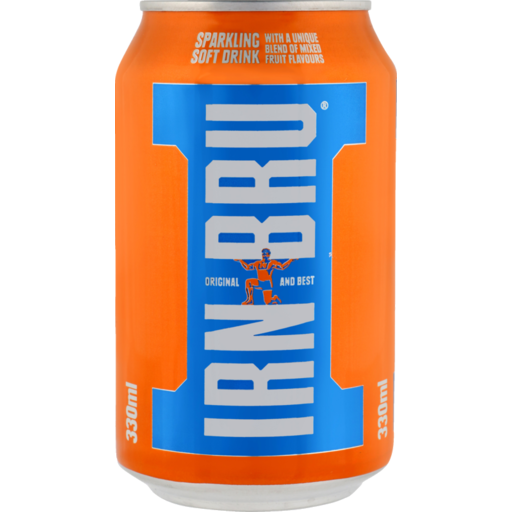 IRN BRU 330ml 24ct (UK) (Shipping Extra, Click for Details)