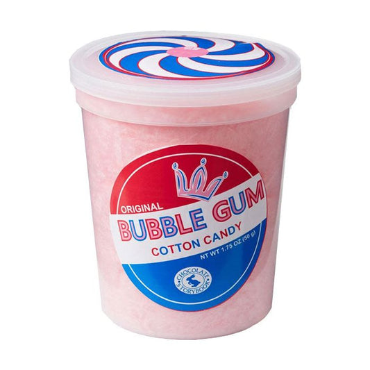 CSB Gourmet Cotton Candy - Bubble Gum 1.75oz 12ct