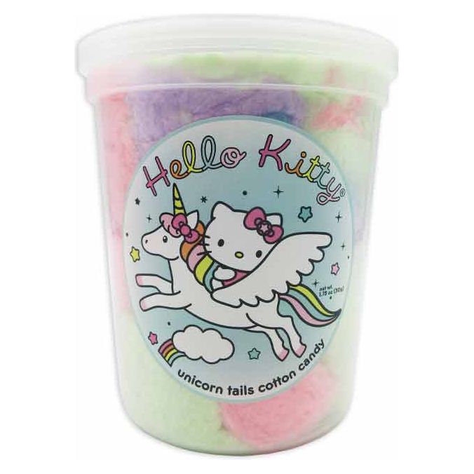 CSB Gourmet Cotton Candy - Hello Kitty Unicorn Tail 1.75oz 12ct