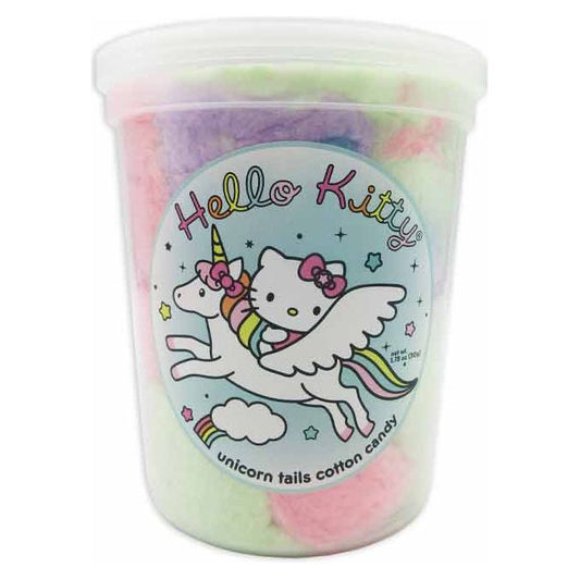 CSB Gourmet Cotton Candy - Hello Kitty Unicorn Tail 1.75oz 12ct