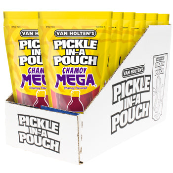 Van Holten's Jumbo Chamoy Mega Pickle In A Pouch 5oz 12ct