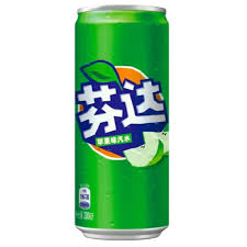 Fanta Apple Can 330ml 12ct (China) (Shipping Extra, Click for Details)