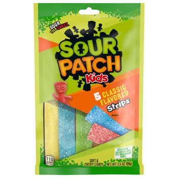 Sour Patch Kids Strips 3.5oz 12ct