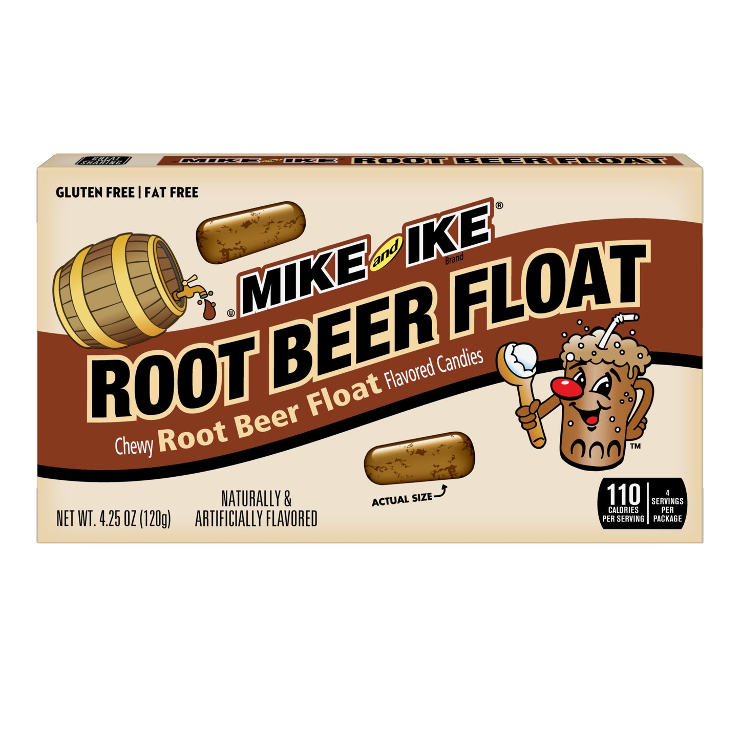 Mike & Ike Theater Box Root Beer 4.25oz 12ct