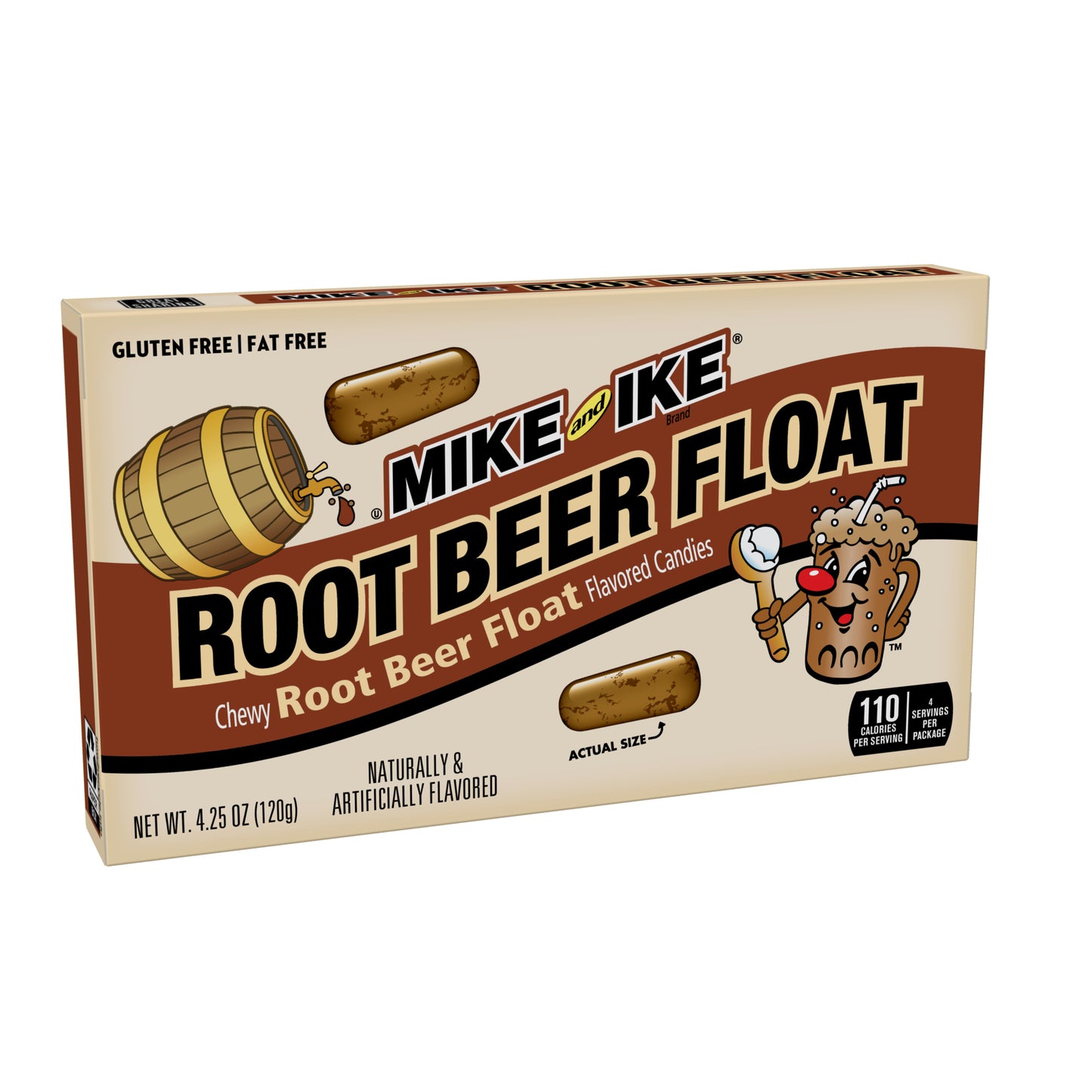 Mike & Ike Theater Box Root Beer 4.25oz 12ct