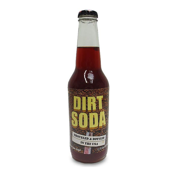 Dirt Soda Glass Bottle 12oz 24ct (Pallet Shipping Only) (Shipping Extra, Click for Details)
