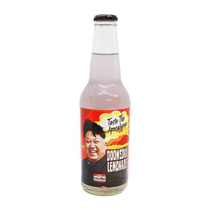 Dooms Day Lemonade Soda Glass Bottle 12oz 24ct (Pallet Shipping Only) (Shipping Extra, Click for Details)